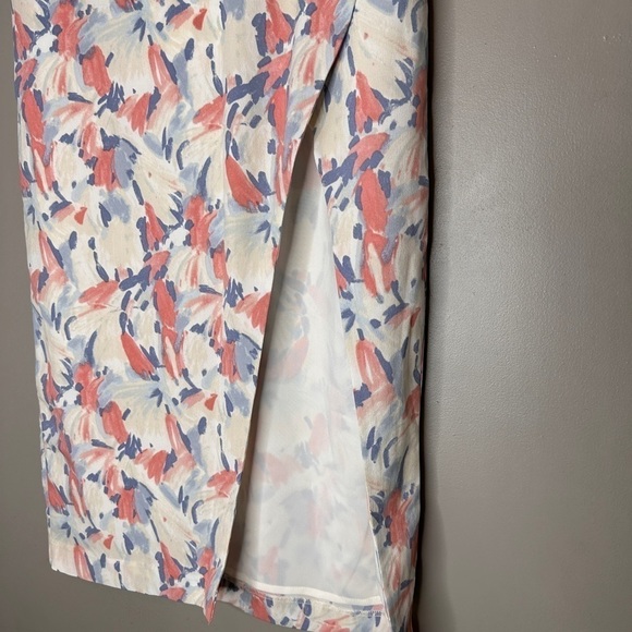 NWT Abercrombie & Fitch watercolor maxi skirt - Picture 2 of 8